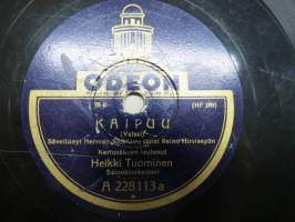 Odeon A 228113 a Heikki Tuominen Kaipuu / Kuihtuneet lehdet - savikiekkoäänilevy / 78 rpm record