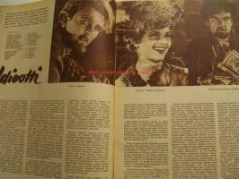 Elokuva-Aitta 1959 nr 6, kansikuva Romy Schneider, Susan Strasberg, Dostojevski - Idiootti, Suuri sävelparaati, Eartha Kitt, Bigin baari avattu Hki, ym.