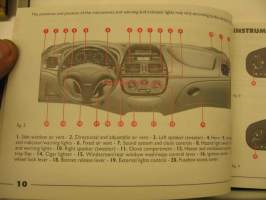 Fiat Brava owner handbook for 1999