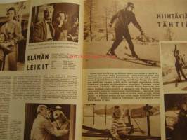 Elokuva-Aitta 1959 nr 6, kansikuva Romy Schneider, Susan Strasberg, Dostojevski - Idiootti, Suuri sävelparaati, Eartha Kitt, Bigin baari avattu Hki, ym.