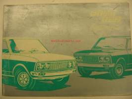 Fiat 132 Käsikirja owner´s manual