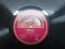 &quot;His Master´s Voice&quot; X 2826 Oiva Soini Syystunnelma / Merellä - savikiekkoäänilevy / 78 rpm record