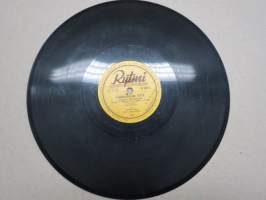 Rytmi R 6314 Toivo Uitto ja Rytmi-yhtye Oma-apu -Paras apu / Seija Eskola ja Rytmi-yhtye Lauantai-illan tyttö - savikiekkoäänilevy / 78 rpm record