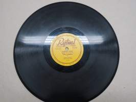 Rytmi R 6183 Matti Louhivuori ja Rytmi-orkesteri Suopursu / Rakkaat kädet - savikiekkoäänilevy / 78 rpm record