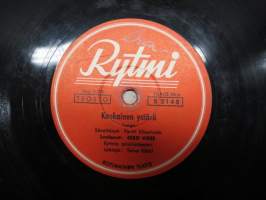 Rytmi B 2148 Tunturitaival / Kaukainen ystävä - savikiekkoäänilevy / 78 rpm record