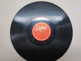 Rytmi B 2143 Henry Theel Hiljaa Soivat Balalaikat / Ruusut, mi sinulta sain - savikiekkoäänilevy / 78 rpm record