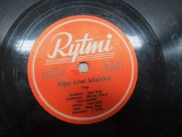 Rytmi B 2143 Henry Theel Hiljaa Soivat Balalaikat / Ruusut, mi sinulta sain - savikiekkoäänilevy / 78 rpm record