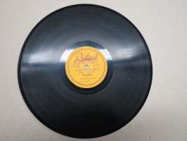 Rytmi R 7015 Reino Helismaa ja Olavi Huuskan kvartetti - savikiekkoäänilevy / 78 rpm record