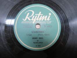 Rytmi VR 6028 Henry Theel ja Rytmi-yhtye Iltahetkenä / Intian Maharadia - savikiekkoäänilevy / 78 rpm record