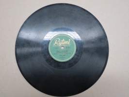 Rytmi VR 6028 Henry Theel ja Rytmi-yhtye Intian Maharadja / Iltahetkenä - savikiekkoäänilevy / 78 rpm record