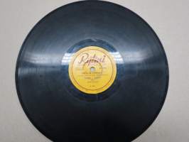 Rytmi R 6215  Tamara ja Justeeri sekä Rytmi-orkesteri Uutta ja Vanhaa 3 / Uutta ja vanhaa 4 - savikiekkoäänilevy / 78 rpm record