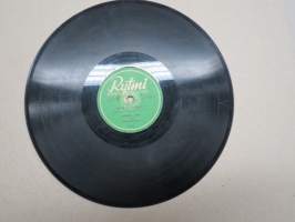 Rytmi R 6224 Justeeri ja Repe Uutta ja vanhaa 5 / Uutta ja vanhaa 6- savikiekkoäänilevy / 78 rpm record