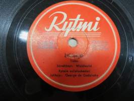 Rytmi B 2127 Waldteufel Estudiantina / Luistelijat -savikiekkoäänilevy / 78 rpm record