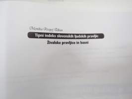 Tipni indeks slovenskih ljudskih pravljic - Zivalske pravljice in Basni -slovenialaisten kansansatujen luettelo / tutkimus?