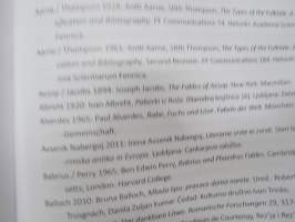 Tipni indeks slovenskih ljudskih pravljic - Zivalske pravljice in Basni -slovenialaisten kansansatujen luettelo / tutkimus?