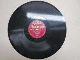 Finlandia P116  Georg Malmstén ja NEA-kvintetti Totisen Pojan Jenkka / Pieni Laulu-valssi -savikiekkoäänilevy / 78 rpm record