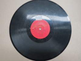 Finlandia P 116 Pentti Halme ja NEA-kvintetti Pieni laulu / Georg Malmstén ja NEA-kvintetti Totisen pojan jenkka -savikiekkoäänilevy / 78 rpm record