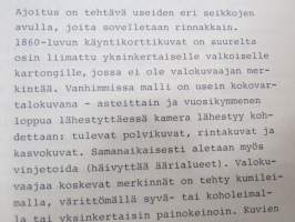 Valokuvien hoito ja säilytys