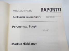 Porvoo - Borgå - Keskiajan kaupungit 1 -medieval cities of Finland