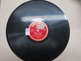 Parlophon B 36073-I Georg Malmstén, barytoni Donin tyttö / Nuoruus onni -savikiekkoäänilevy / 78 rpm record