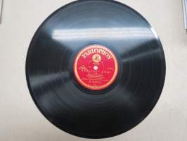 Parlophon B. 36051  Georg Malmstén, barytoni Sunnuntai-ilta / Särkynyt onni - savikiekkoäänilevy / 78 rpm record