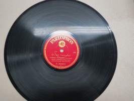 Parlophon B. 36044 Parlophon kvartetti Jouluyö / Oi, sä riemuisa! - savikiekkoäänilevy / 78 rpm record