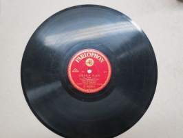 Parlophon B. 36059 Georg Malmstén, barytoni Onnen aika / Kevätunelma - savikiekkoäänilevy / 78 rpm record