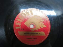 Leijona T 5031 Carmelo Larrea Tango-Potpourri / Tango-Potpourri - savikiekkoäänilevy / 78 rpm record