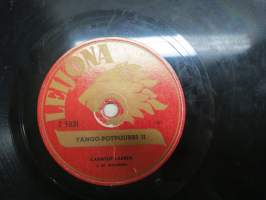 Leijona T 5031 Carmelo Larrea Tango-Potpourri / Tango-Potpourri - savikiekkoäänilevy / 78 rpm record