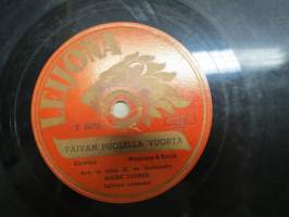 Leijona T 5070 Jean Wiéner ja Maire Ojonen Pariisin sydän / Päivän puolella vuorta - savikiekkoäänilevy / 78 rpm record