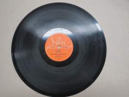 Sävel S 9010 Eero Väre ja Sävel-orkesteri Silmäsi ovat kuin tähdet / Henry Theel ja Silver Stars Kulkuset - savikiekkoäänilevy / 78 rpm record