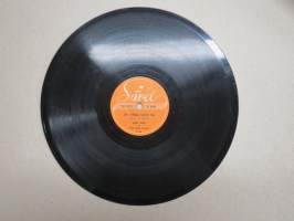 Sävel S 9019 Henry Theel ja Toivo Kärjen sekstetti Soutuvenheellä Kiinaan / On sambaa tanssi tää - savikiekkoäänilevy / 78 rpm record