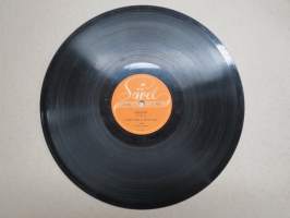 Sävel S 9010 Eero Väre ja Sävel-orkesteri Silmäsi ovat kuin tähdet / Henry Theel ja Silver Stars Kulkuset - savikiekkoäänilevy / 78 rpm record