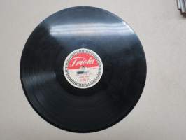 Triola T 4054 Veikko Tuomi ja &quot;Ramblers&quot; orkesteri Pieni hymy sun / Vimeinen valssi - savikiekkoäänilevy / 78 rpm record