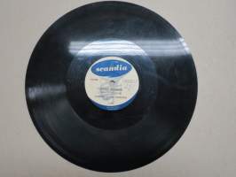 Scandia KS 296 Jaakko Salon orkesteri Afrikan tähti / Maria Dolores - savikiekkoäänilevy / 78 rpm record