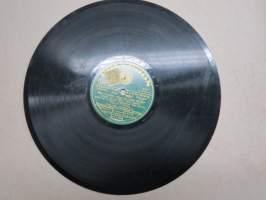 Polyphon X.S 42718 J. Ekberg Pusta uinuaa / Miks´oi armas, kyynel sun silmäs täyttää? savikiekkoäänilevy / 78 rpm record