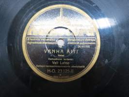 Homocord O 23125 Veli Lehto Vanha äiti / Espanjan iloja - savikiekkoäänilevy / 78 rpm record