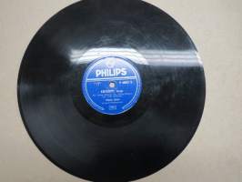 Philips P 40057 H Veikko Tuomi Itämaan ruusuja / Kirjosiipi, tango - savikiekkoäänilevy / 78 rpm record