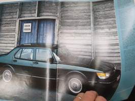 Saab Turbo APC - 900 Turbo 198? -myyntiesite / sales brochure