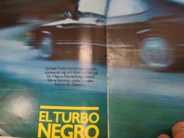 Saab Turbo APC - 900 Turbo 198? -myyntiesite / sales brochure