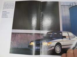Saab Turbo APC - 900 Turbo 198? -myyntiesite / sales brochure