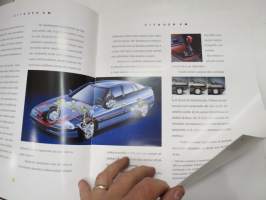Citroën XM 1994 -myyntiesite / sales brochure