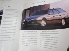 Citroën XM 1994 -myyntiesite / sales brochure
