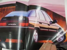 Citroën XM 1994 -myyntiesite / sales brochure