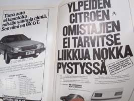 Citroën BX 19  RD 1985, TM käyttötesti eripainos 12/85 -myyntiesite / sales brochure