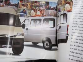 Citroën Jumper 1995 -myyntiesite / sales brochure