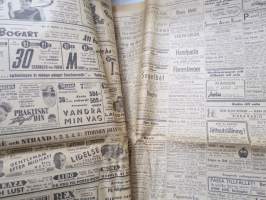Dagens nyheter 28.8.1945, Hela öriket följde &quot;Ålands okrönte kung&quot; till graven