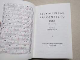 PELTO-PIRKAN Päivätieto 1980