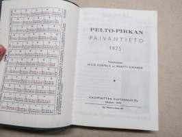 PELTO-PIRKAN Päivätieto 1975