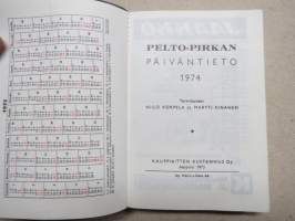 PELTO-PIRKAN Päivätieto 1974